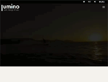 Tablet Screenshot of luminowebdesign.com